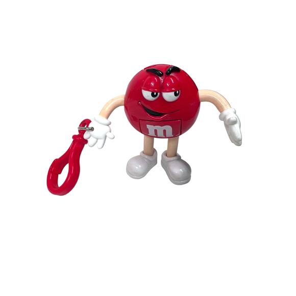 M&M"s Mars Blue Green Yellow Red Character Candy Dispenser Keychains 4" tall.‎ - Picture 3 of 9